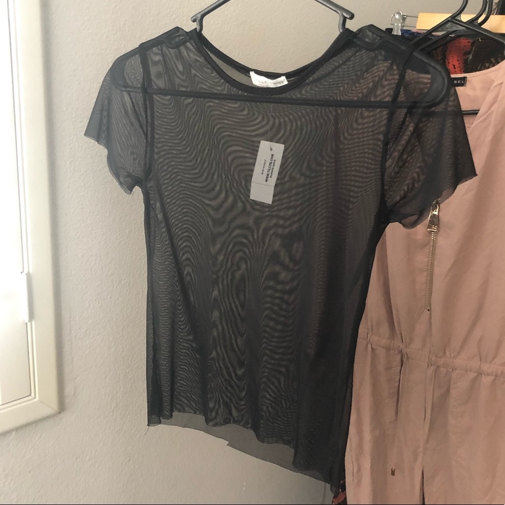 Mesh T-shirt top